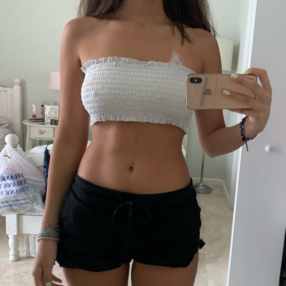 Vintage brandy Melville white tube top